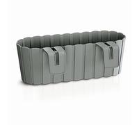 Prosperplast Vaso Fioriera Con Ganci Diversi Colori (Grigio)