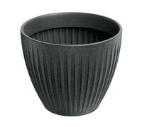Prosperplast Vaso Latia Round Ø40x33 grafite granito