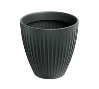 Prosperplast Vaso Latia Round MIDL Ø40x40 grafite granito