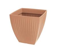 Prosperplast Vaso Latia Square MIDL Ø30x30 Terracotta
