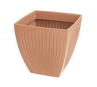 Prosperplast Vaso Latia Square MIDL Ø40x40 Terracotta