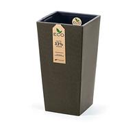 Prosperplast Vaso Quadrato, con Serbatoio, 24 x 24 x 44,9 cm, capacità di 7,5 l.