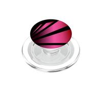 Prospettiva Gradiente Rosa Rosso Nero Strisce Ottiche PopSockets PopGrip per MagSafe
