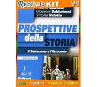 PROSPETTIVE DELLA STORIA 2 EDIZIONE BLU (9788842115465) - Libro Scolastico + Kit Scuola con Copertine Rebillo