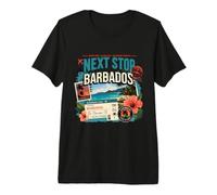 Prossima Fermata Barbados Island Vacation Maglietta Premium