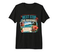 Prossima Fermata La Vacanza alle Isole Bahamas Maglietta Premium