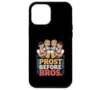 Prost Before Bros Funny Oktoberfest Group Beer Drinking Custodia per iPhone 12 Pro Max