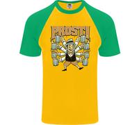 Prost T-Shirt Da Baseball S/S Per Uomo Oktoberfest