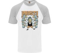 Prost T-Shirt Da Baseball S/S Per Uomo Oktoberfest Birra