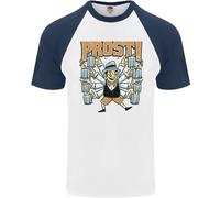 Prost T-Shirt Da Baseball S/S Per Uomo Oktoberfest Birra
