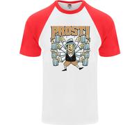 Prost T-Shirt Da Baseball S/S Per Uomo Oktoberfest Birra