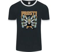Prost T-Shirt Ringer Oktoberfest Birra Uomo FotL