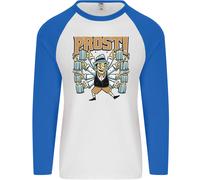 Prost Tedesco Oktoberfest Birra Uomo L/S Baseball T-Shirt