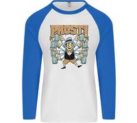 Prost Tedesco Oktoberfest Birra Uomo L/S Baseball T-Shirt