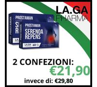 PROSTAMAN Serenoa repens [2PCS], prostata integratore sawpalmetto boswellia LAGA