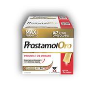 Prostamol Oro Integratore Prostata e Vie Urinarie Formula Potenziata Stick 80