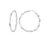 PROSTEEL 80MM Argento Orecchini Donna Orecchini a Cerchio Vuoto Orecchini Oversize Y2K Colonna di Torsione Pendolarismo Vacanza Festa Orecchini Combinazioni di Impilamento