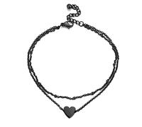 PROSTEEL Cavigliera Creativa Manette a Catena Regolabile Set Impilabili Estetica Tricolore Cavigliera Donna Minimalismo Vacanze al Mare