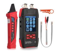 Proster Tester Cavi Multifunzionale Digitale, Fibra Ottica, PoE, VFL | Tester di Rete Professionale con Misuratore Ottico, Tracciatore Cavi e Test PoE, Ideale per Tecnici IT e Installazioni