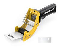 PROSUN Dispenser per pistola a nastro, ricarica rapida, scatola resistente, rotolo di carta marrone, dispenser per nastro adesivo, resistente, 48 mm/50 mm, TG01 (giallo)