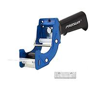 PROSUN Dispenser per pistola a nastro, ricarica rapida, scatola resistente, rotolo di carta marrone, dispenser per nastro adesivo, dispenser per nastro adesivo, resistente, 48 mm/50 mm, TG01 (blu