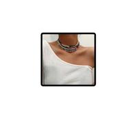 Prosy Boho Collane con perline Collane con perline a strati Ciondolo Girocollo Collana Clavicola Catena Delicato collare regolabile Collana gioielli per le donne