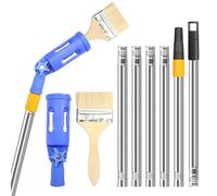 prota Estensore Del Pennello Multi Angolo Pennelli Multi Angolo, Estensore per Pennelli da Pittura, Asta di Estensione per Rullo di Vernice per Scale Angoli Tetti Porte e Finestre (blu)