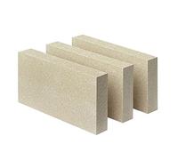 Protalwell Mattoncini refrattari di ricambio per stufa a legna FBP6, dimensioni 22,9 x 4-1/2 x 1-1/4", confezione da 3