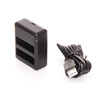 PROtastic® caricatore USB doppio per GoPro Hero 4