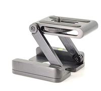 PROtastic® testa multifunzionale pieghevole, a forma di Z, da usare sui tavoli, scrivanie, treppiedi, binari, auto, gru, ecc, piastra rapida per fotocamera