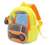 PROTAURI Zainetto Bambino 1-4 Anni, Zaino Asilo Bimbo Comod, Sacca Asilo Leggero, Design Progettazione Escavatori