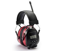 PROTEAR Cuffie Antirumore Bluetooth con radio FM/AM e microfono incorporato, Cuffie protettive contro il rumore perfette per Falciare, Segare, Officina, SNR 30dB
