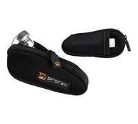 Protec - Custodia per boccaglio per corno, in neoprene, colore nero