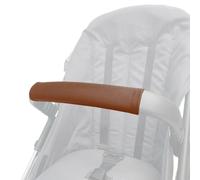 PROTEC TIF Custodia in ecopelle per manico compatibile con Bugaboo Fox 2 e 3 | CAMELEON 3+ | Donkey 3 e 5 | BEE 6 |