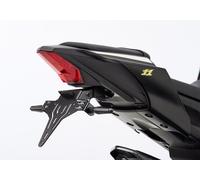 Pro-tech Kit portatarga Yamaha YZF-R125 – acciaio inox verniciato nero, catarifrangente e luce targa