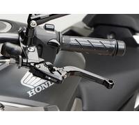 PROTECH Leva freno anteriore Race 6061-T6 Alluminio nero anodizzato regolatore nero