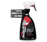 ProTech MC | Detergente Senza Acqua per Auto | Tutte Le superfici Lisce | Prodotto Lava Vetri Carrozzeria, Plastiche Dipinti, Cerchi | Senza Risciacquo | Made in France | 500 ML