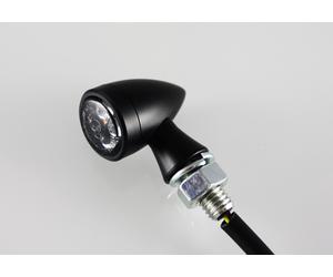 PROTECH RC-70 LED indicatore alluminio nero, nero