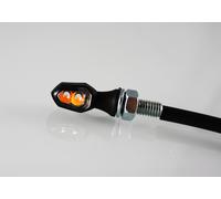 PROTECH RC-80 plastica con indicatore LED nera, nero