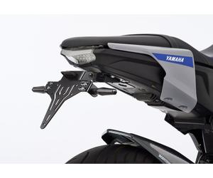 PROTECH Set Supporto Targa Per YAMAHA MT-125 124cc Con Illuminazione Nero