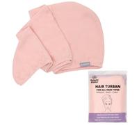 PROTECHT DRYPLUS Gossamer - Turbante per capelli in microfibra super assorbente, colore: rosa