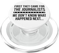 Protect Freedom of Speech First They Came for the Journalist PopSockets PopGrip per MagSafe