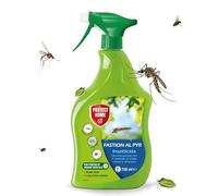 Protect Home Insetticida antizanzara, Pronto uso. A base di piretro microincapsulato per il controllo di insetti volanti e striscanti. Azione abbattente immediata, 750 ml