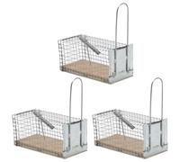 Protect Home Trappola Viva Per Topi In Rete, 3 Pezzi Trappola Per Topi