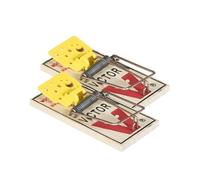 PROTECT HOME Victor Set Trappola a Scatto per Topi con Base in Legno, Confezione da 2 Pezzi