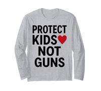 Protect Kids Not Guns Anti Gun Violence Maglia a Manica
