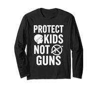 Protect Kids Not Guns Anti Gun Violence Maglia a Manica