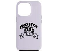 PROTECT KIDS NOT GUNS Meme degli attivisti contro le armi Custodia per iPhone 13 Pro