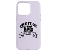 PROTECT KIDS NOT GUNS Meme degli attivisti contro le armi Custodia per iPhone 15 Pro Max