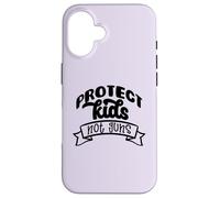 PROTECT KIDS NOT GUNS Meme degli attivisti contro le armi Custodia per iPhone 16
